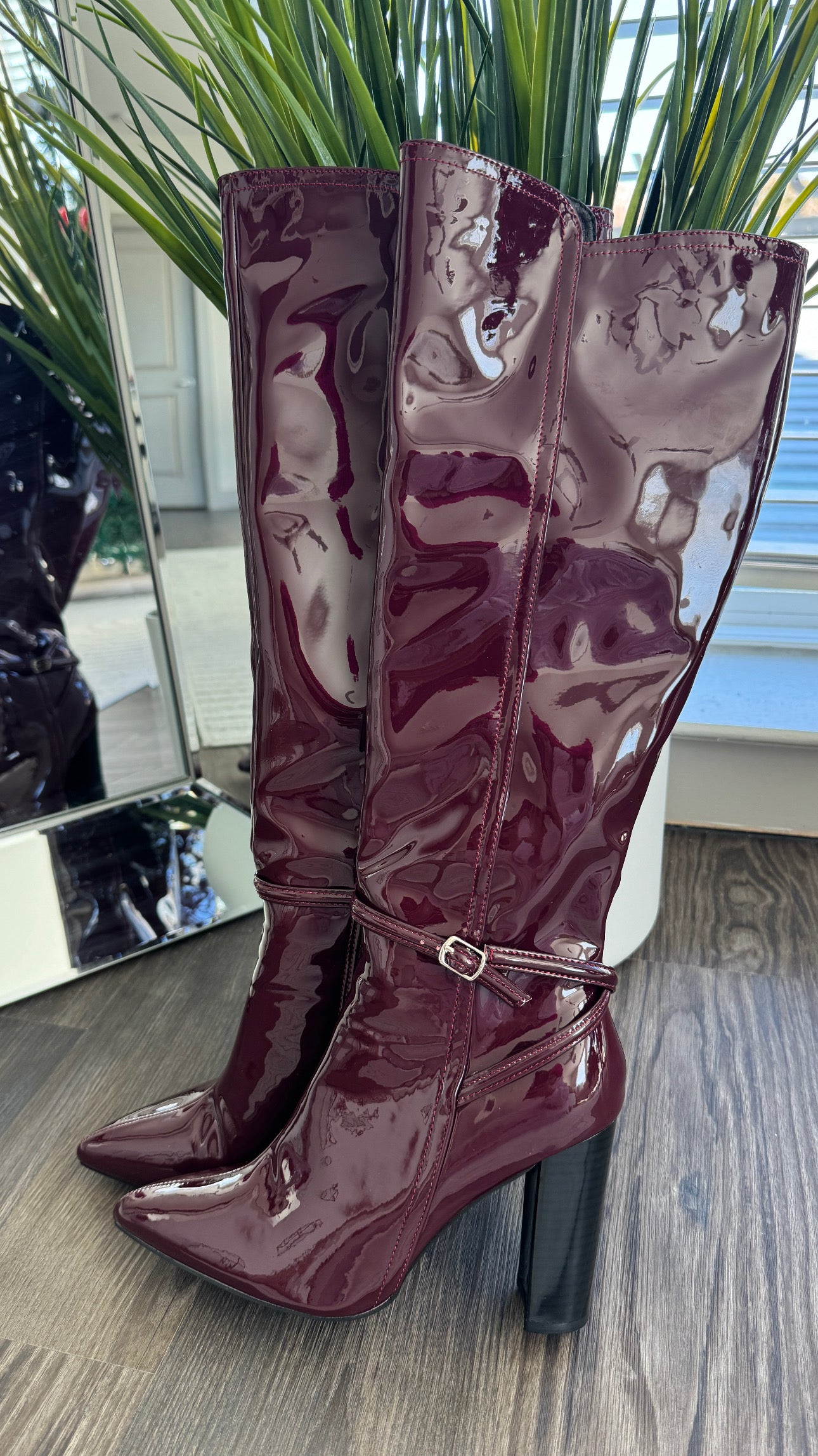 Burgundy Boots