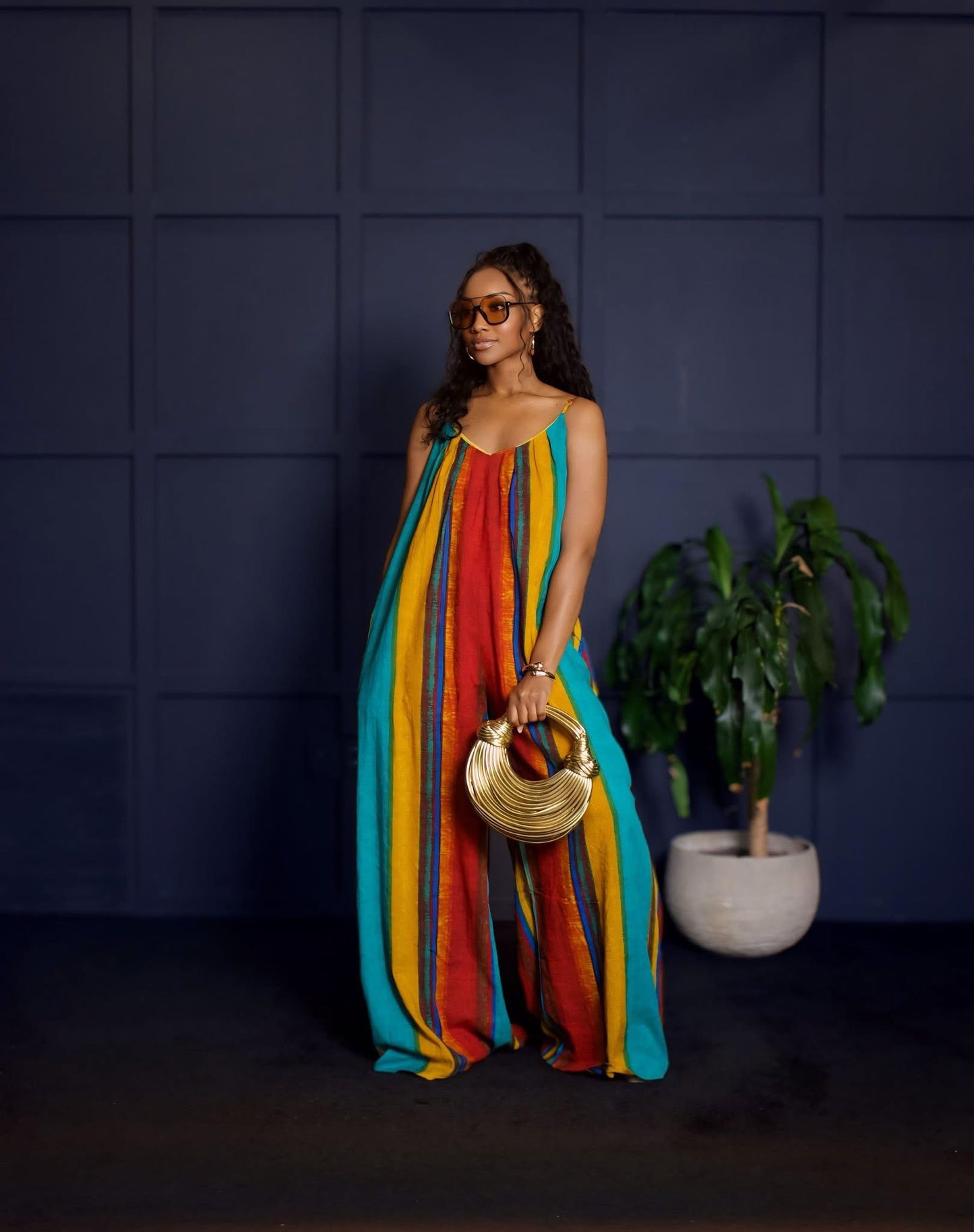 Colorful Oversized Jumper