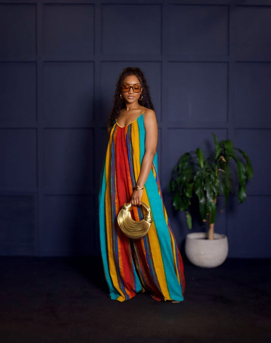 Colorful Oversized Jumper