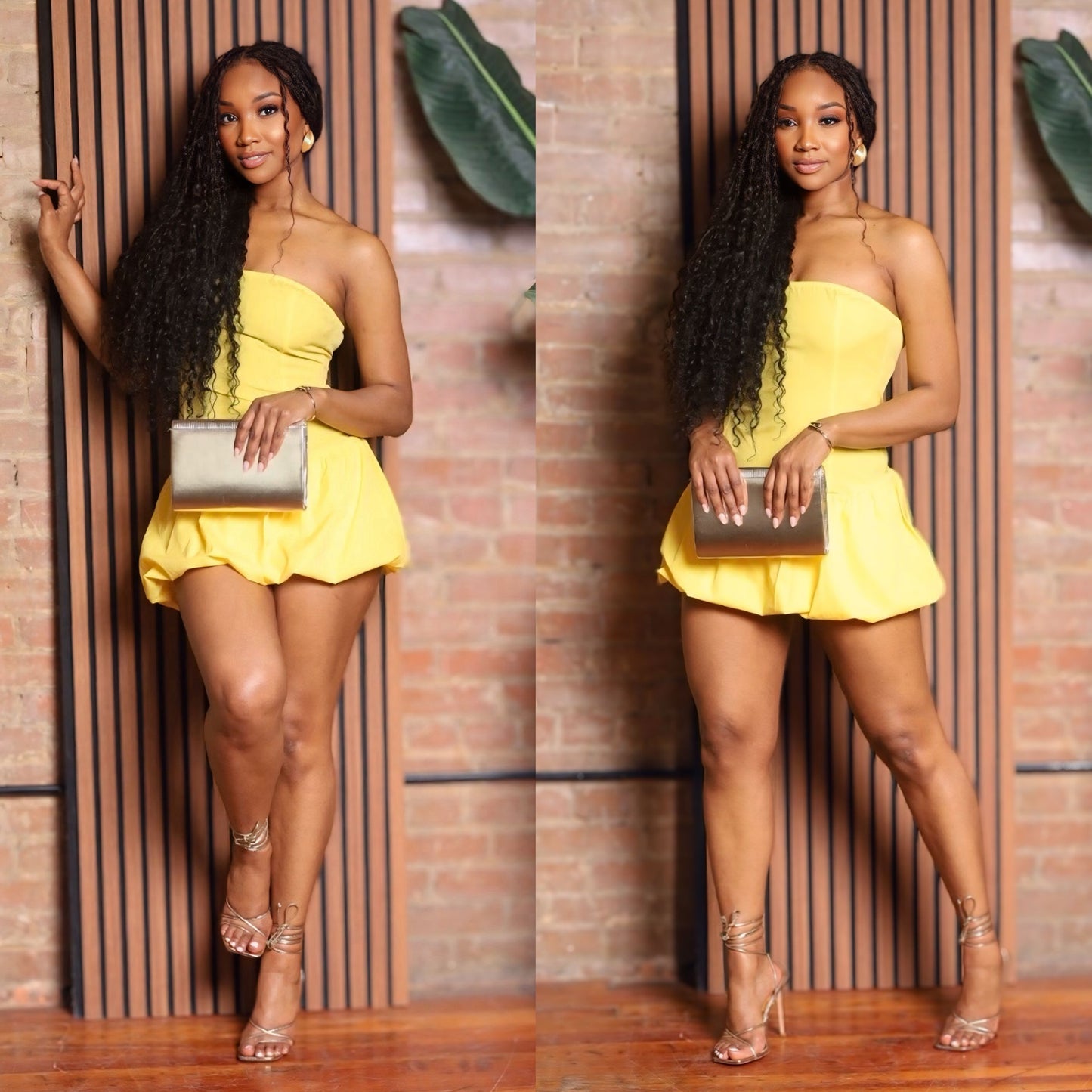 Vibrant Bubble Dresses