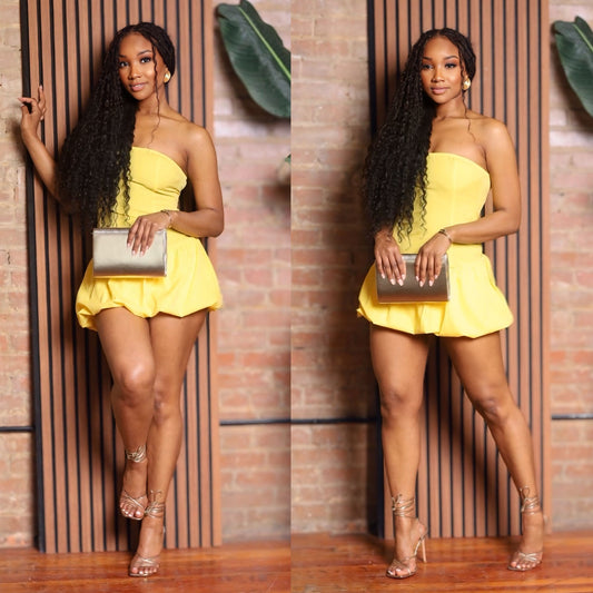Vibrant Bubble Dresses