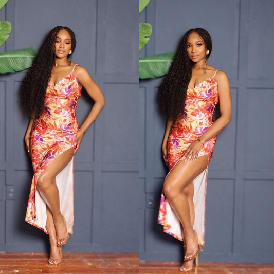 Vacation Me Please Flower Dress